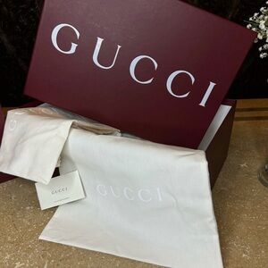 One empty Gucci box and Dust Bag